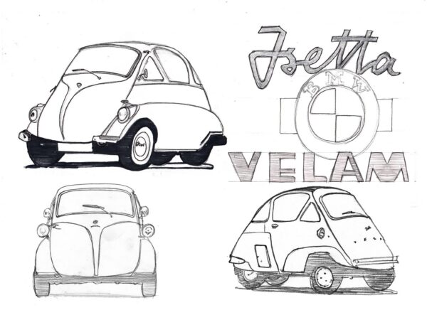 Mod/020 - Isetta (Iso-Bmw-Velam) (de 1953 à 1962)