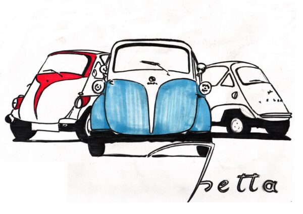 Mod/020 - Isetta (Iso-Bmw-Velam) (de 1953 à 1962)