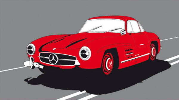 Mod/022 - Mercedes - Benz 300 SL (de 1954)