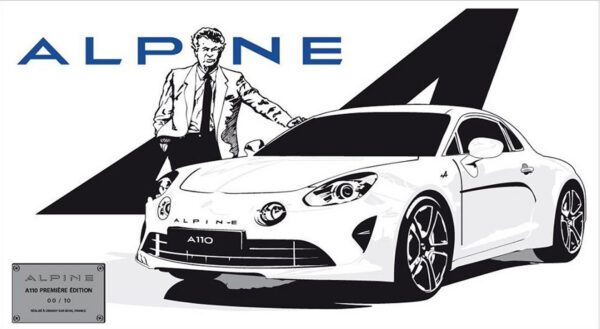 Mod/034 - Alpine A110 première édition "hommage à Jean Rédélé"