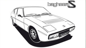 Mod/004 - Matra-Simca Bagheera S série 1 (1976)