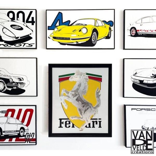 Mod/003 - Cavalino Rampante Argento & Palladio