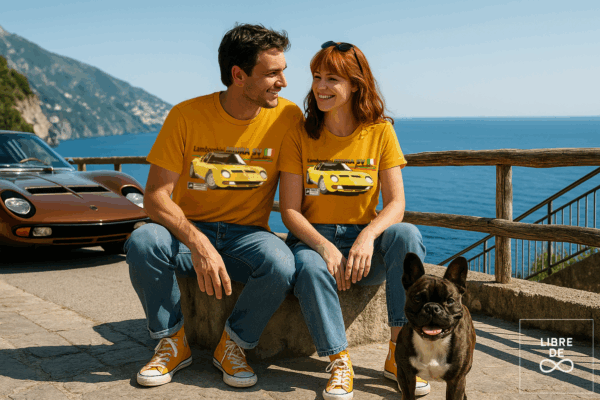 Mod-004 “Miura SV” – Spectra Yellow – T-shirt Collector (édition limitée à 25 exemplaires)