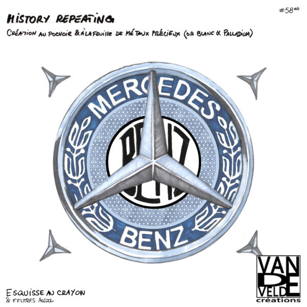 Planche insta Emblème Mercedes - History repeating_2 copie Mod/006 - History repeating