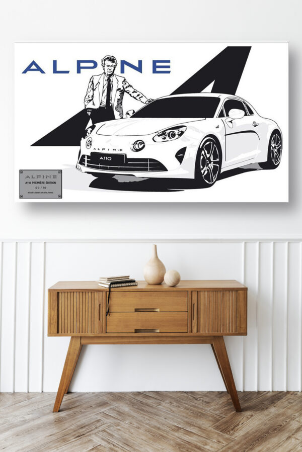 Mod/034 - Alpine A110 première édition "hommage à Jean Rédélé"